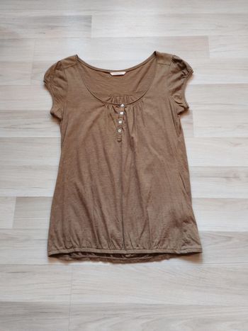 Tee-shirt manches courtes bas resserré taille 3