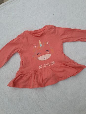 Robe motif licorne