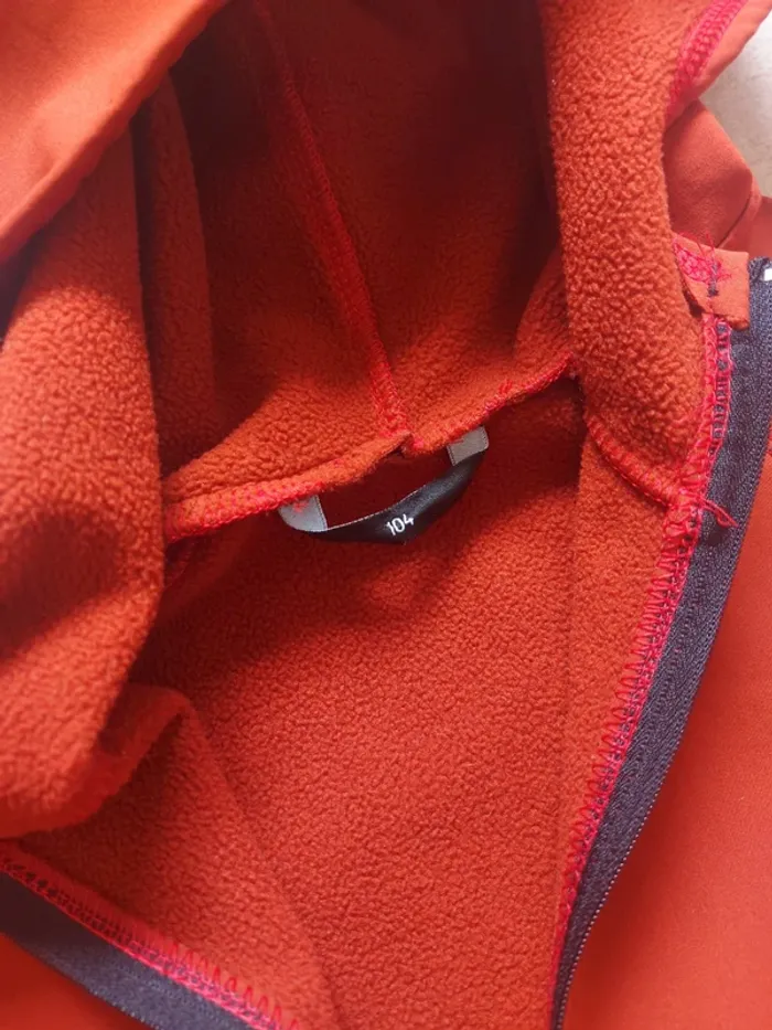 Combinaison de pluie iELM softshell marron terracotta 104 cm 4 ans - photo numéro 9