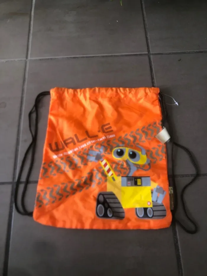 Sac fourre-tout WALL E  👦 - photo numéro 2