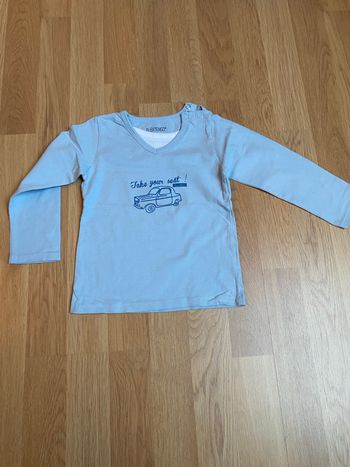 Tee shirt manches longues 24 mois