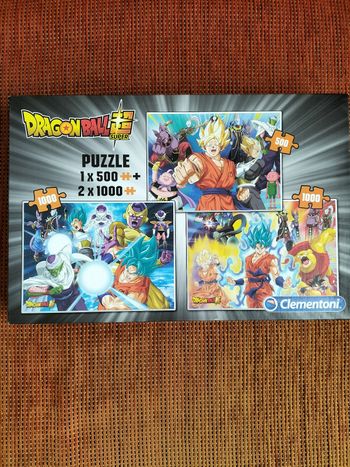 3 puzzles Dragon Ball Super