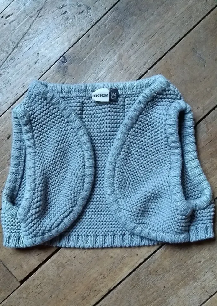 Gilet court sans manches IKKS 10 ans - photo numéro 3