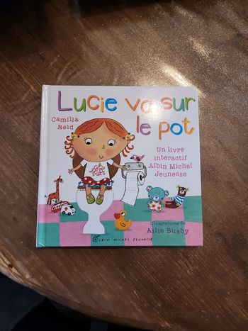 Livre : Lucie va sur le pot