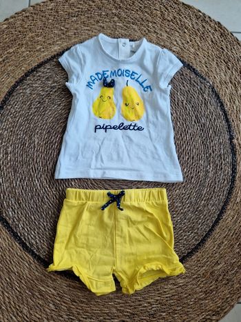 Joli ensemble Orchestra fille taille 9 mois