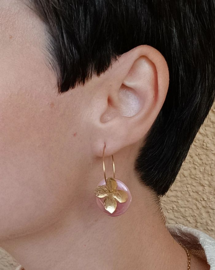 Jolies boucles en acier inoxydable