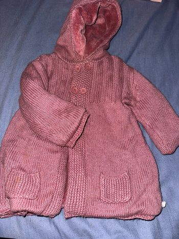 Noukies magnifique gros gilet fourre 86