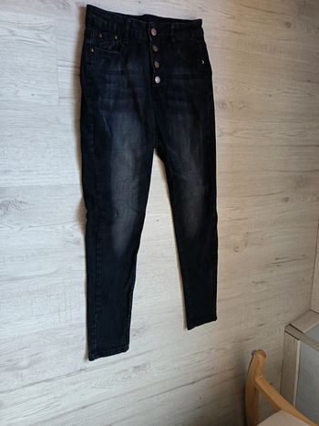 Pantalon jeans 38 M femme shein tbe
