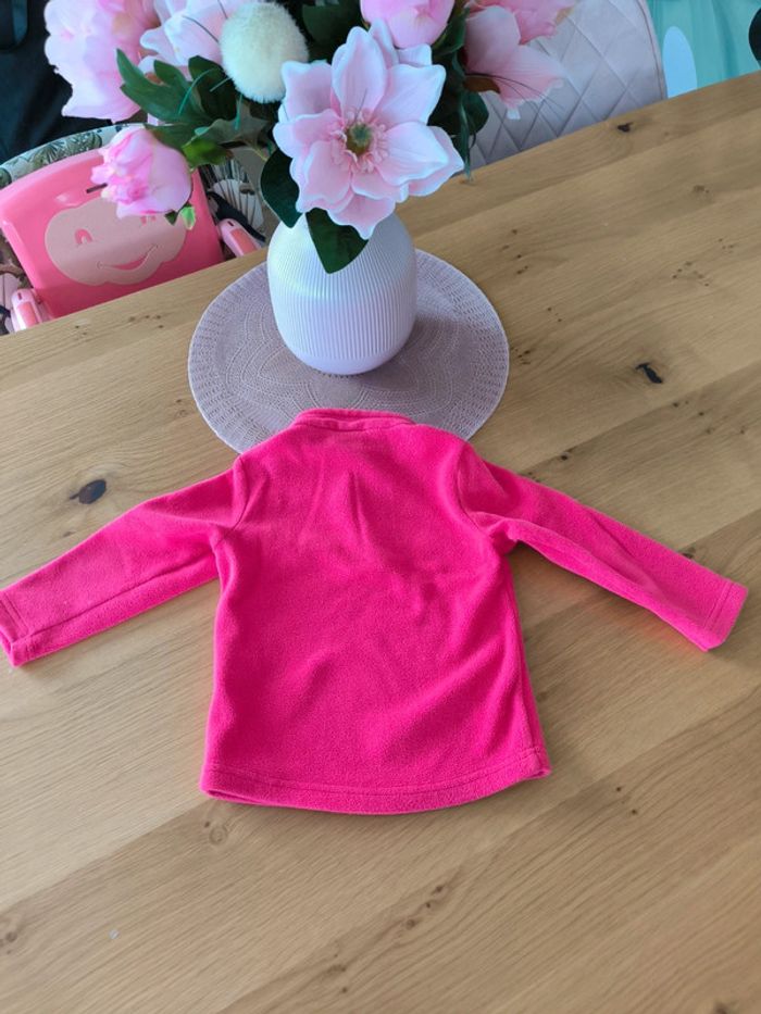 Pull zippé queshua taille 2 ans - photo numéro 5
