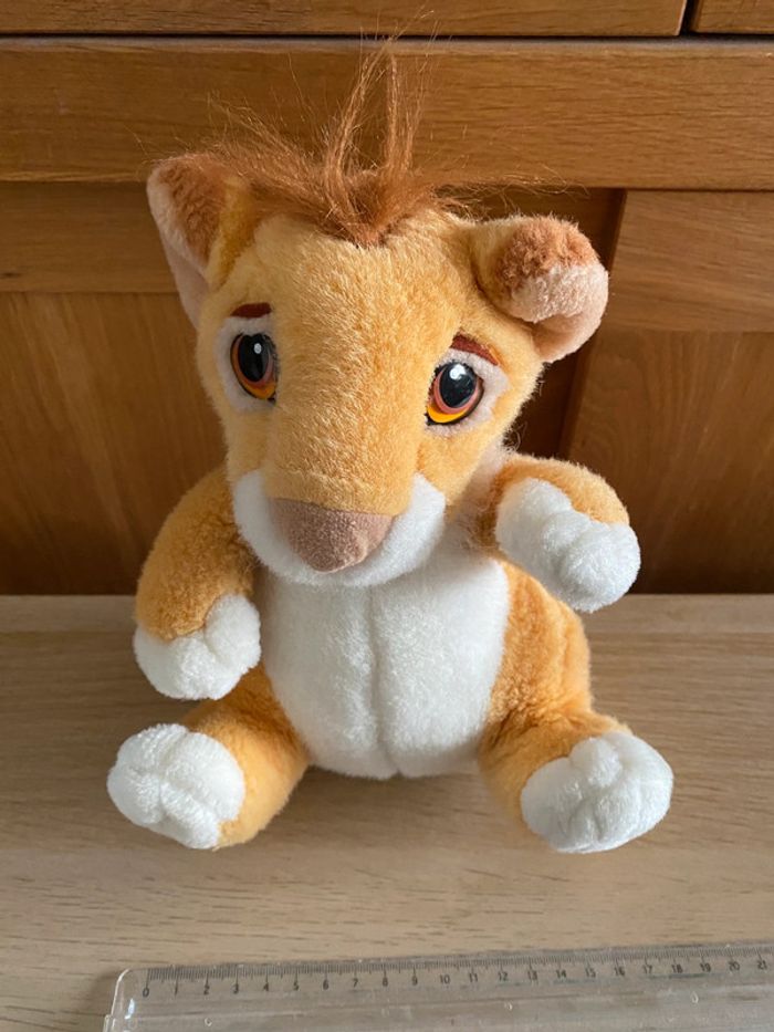 Peluche Disney Mattel 1994 roi lion King lionceau Simba bébé