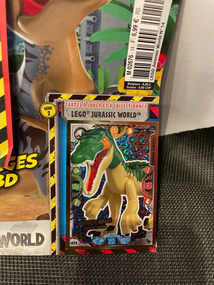 Lego jurassic World mini figurine édition limitée Owen + bébé dinosaure minifigures officiel - photo numéro 3