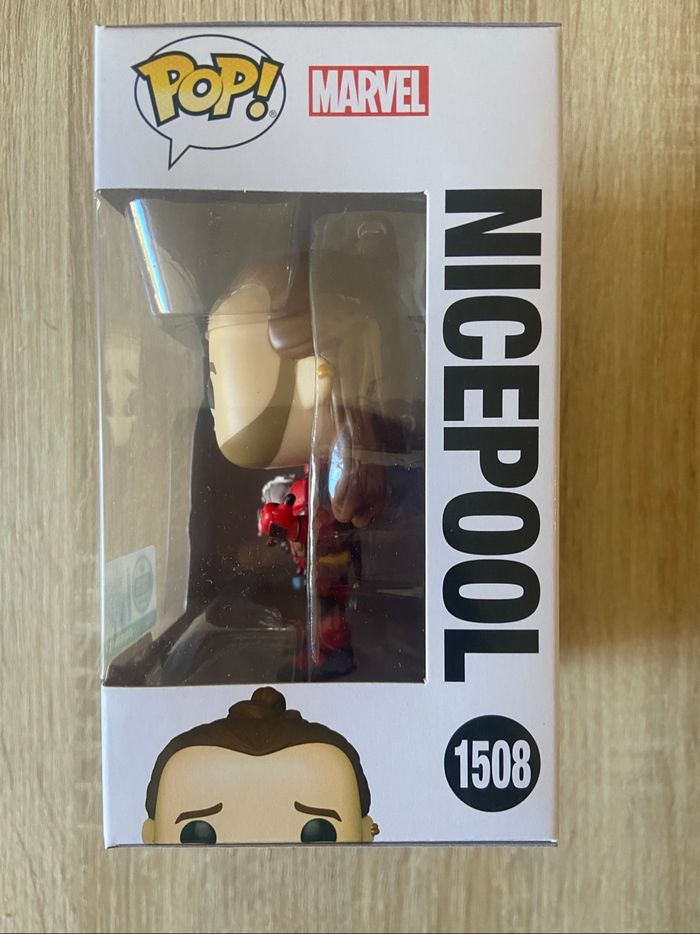 Funko pop Marvel nicepool 1508 édition limited suprême LE 9500 - photo numéro 2