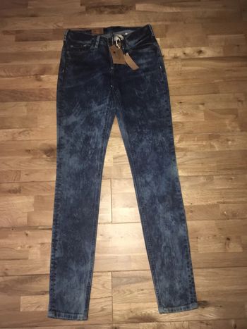 Jeans slim bleu délavé maison scotch neuf t26/3