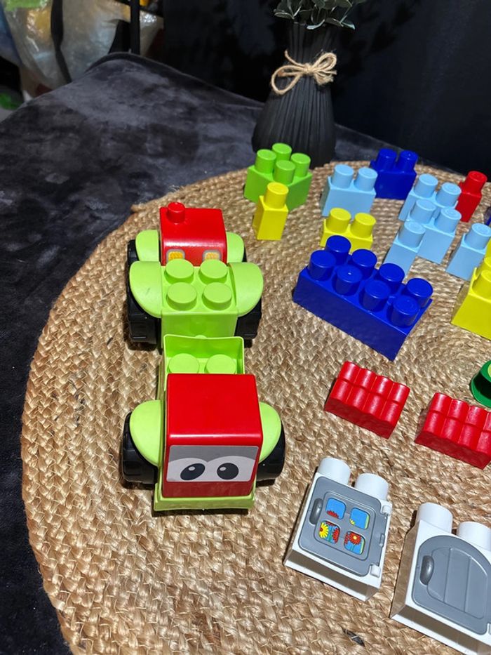 Abrick ecoiffier jeu de construction tracteur - photo numéro 2