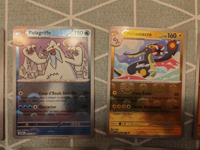 Lot cartes Pokémon reverses pokeball foudre noire et flamme blanche - photo numéro 5