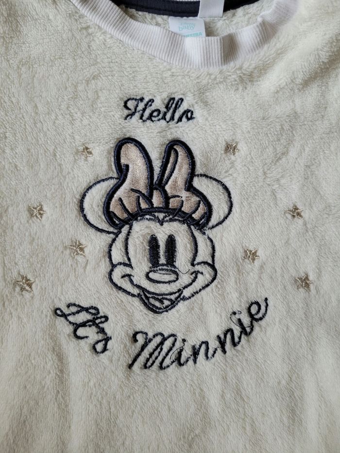 Pull polaire Disney Minnie taille 18 mois - photo numéro 3