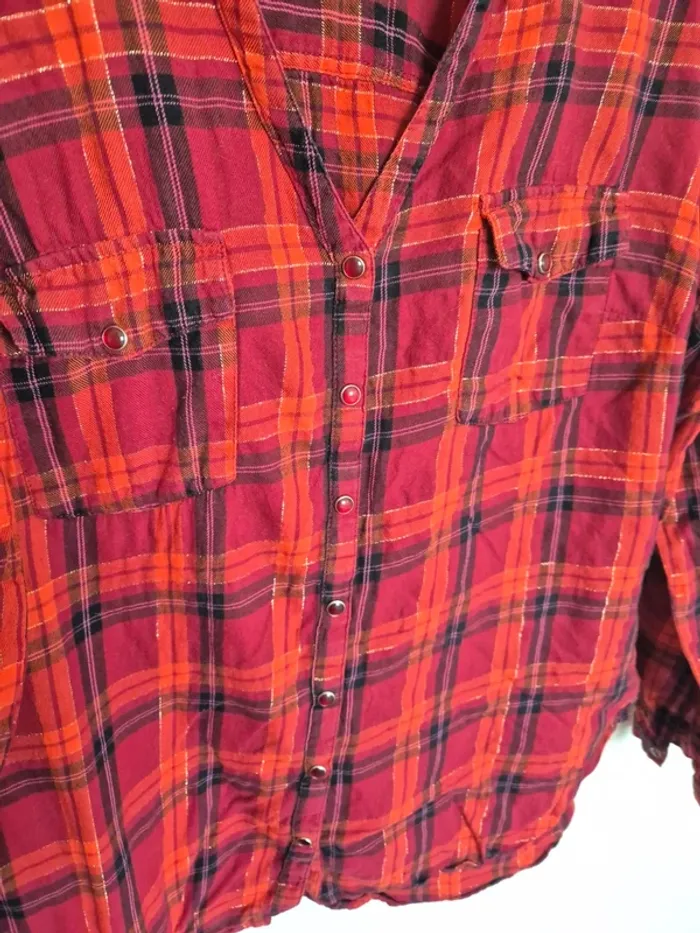 chemise rouge breal taille 42 - photo numéro 5