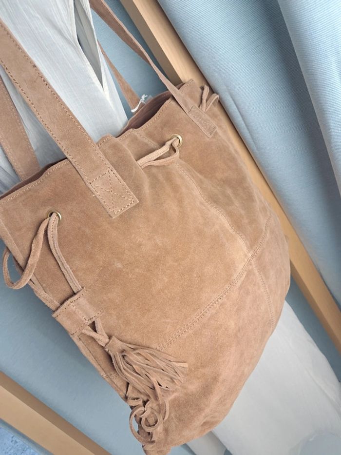 Promod sac à main cabas en cuir neuf - photo numéro 6