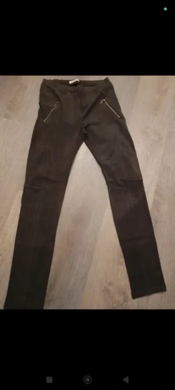 Pantalon suédine Promod 38