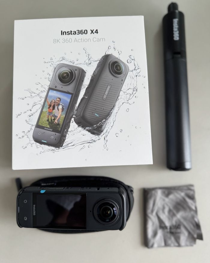 Insta360 X4 - 8K 360° Action Cam - Top condition - photo numéro 2