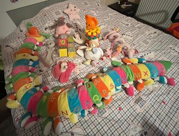 Lot peluches doudoux