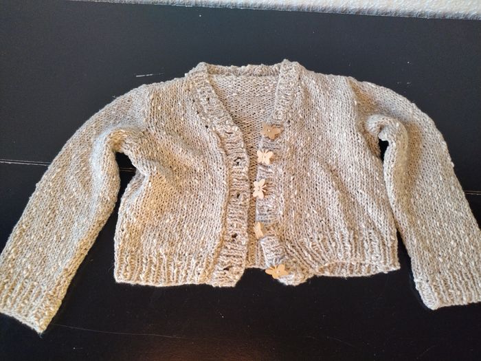 Gilet court en laine