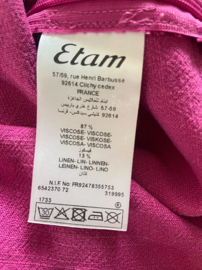 🌼Robe fluide fuschia Étam🌼 - photo numéro 6