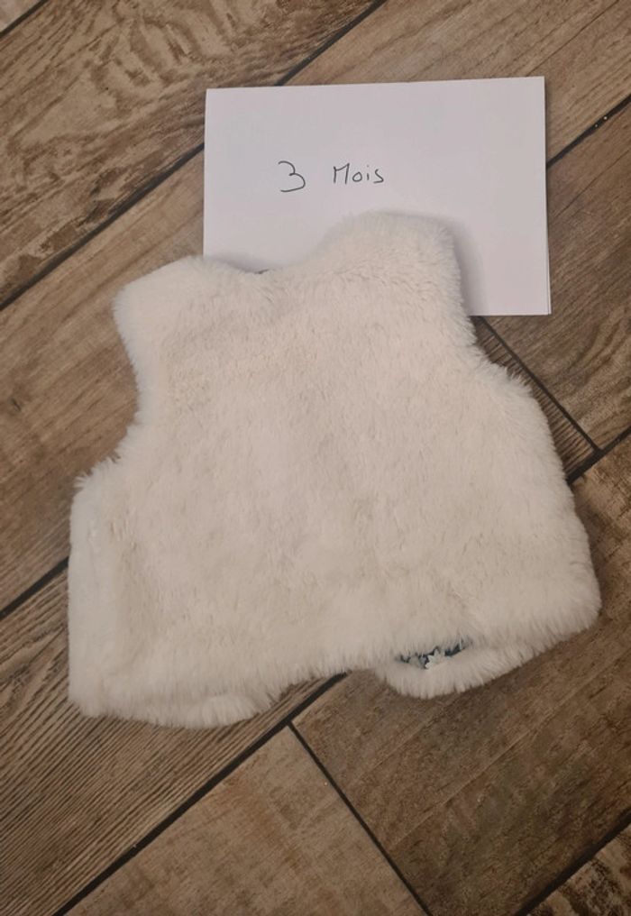 Gilet sans manches bébé fille - photo numéro 3