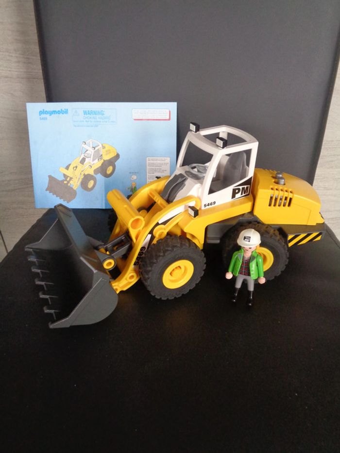 Chargeuse avec godet city action playmobil 5469 - photo numéro 2