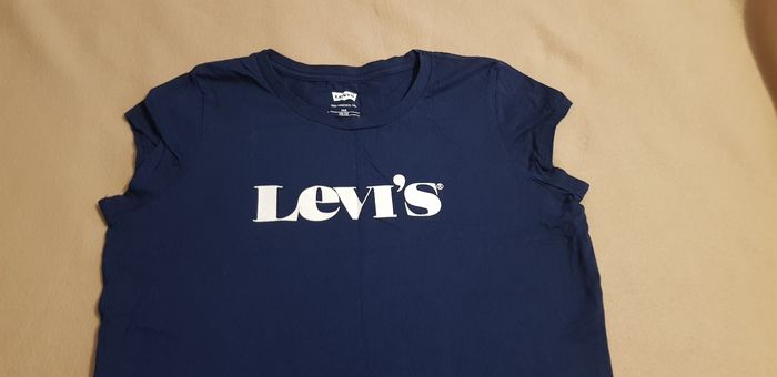 T-shirt bleu marine - photo numéro 2