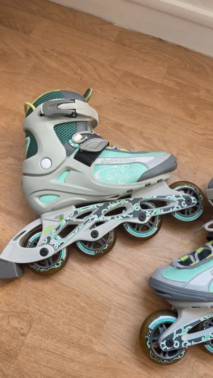 Roller Abec 5 Satellite GO Sport Taille 38 Avec Protections - photo numéro 8