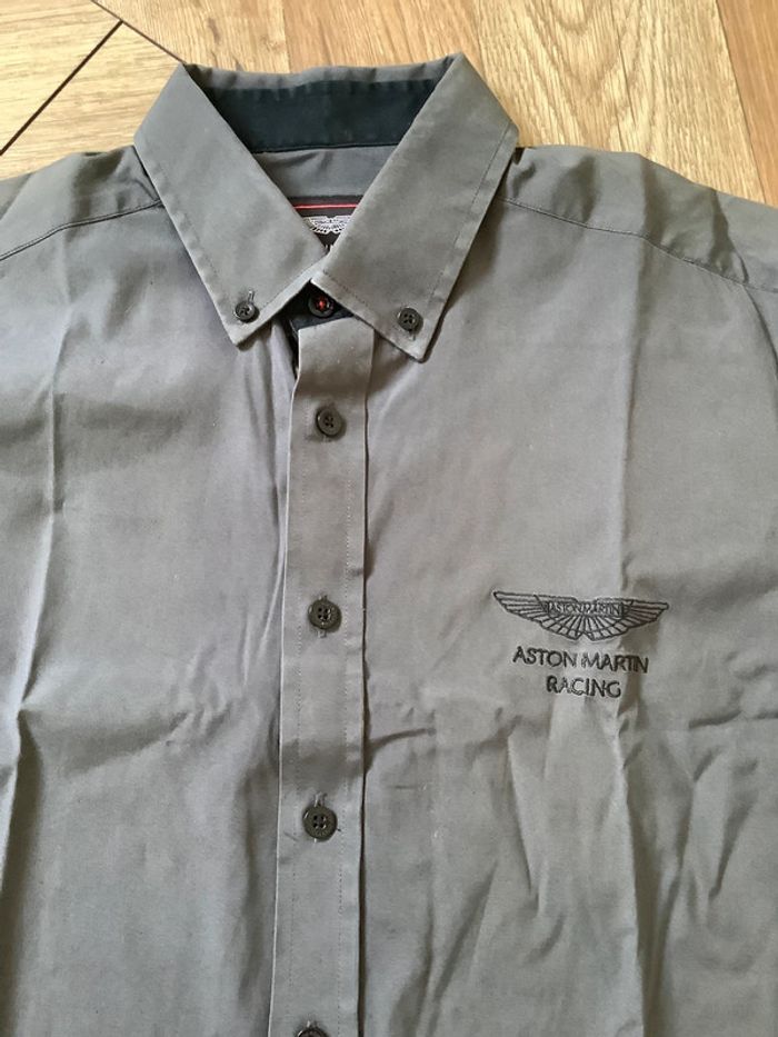 Chemise grise Hackett aston martin racing taille S - photo numéro 7