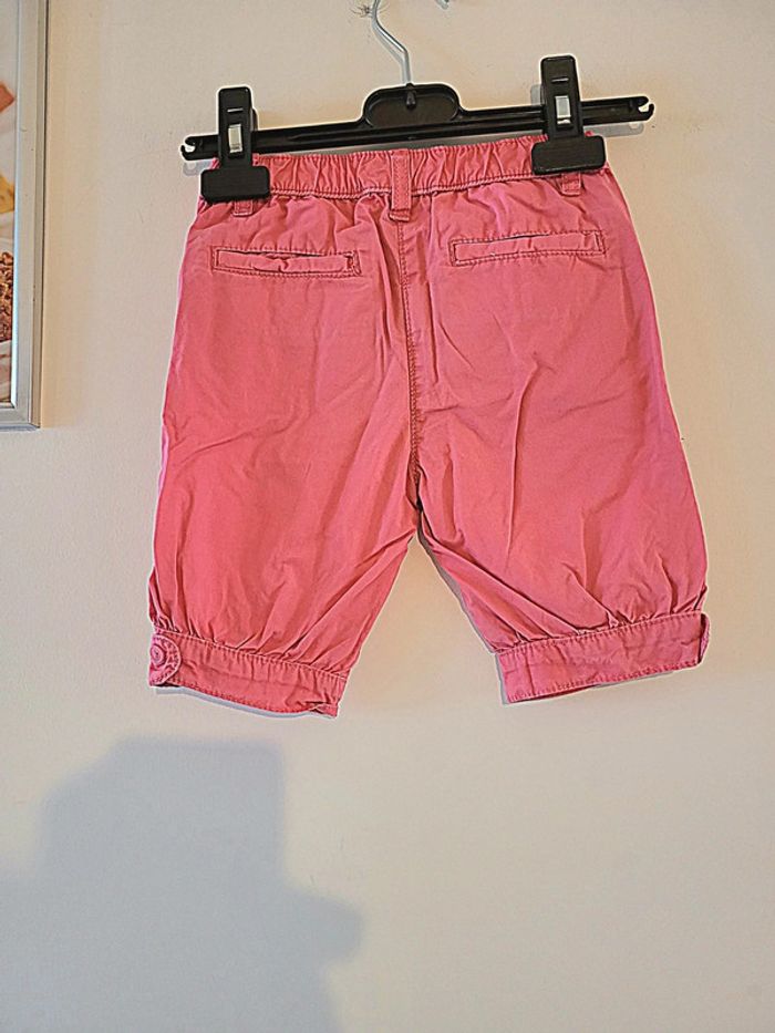 Joli pantacourt rose obaibi Taille 12 mois - photo numéro 4