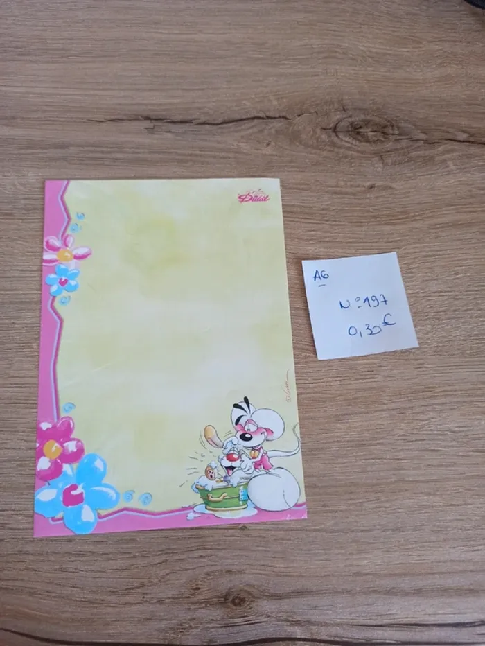 Feuille Diddl A6 197 0,30€