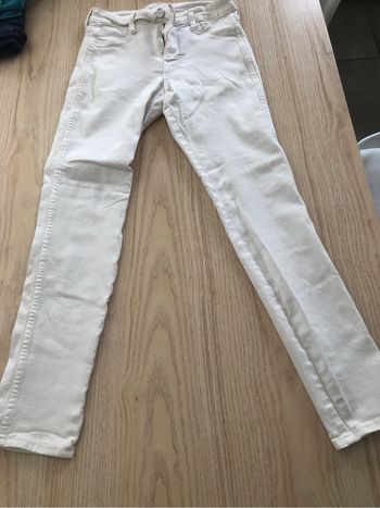 Jean blanc h&m