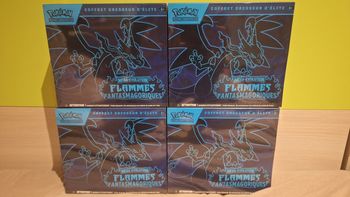 Lot de 4 ETB Flamme Fantasmagorique
