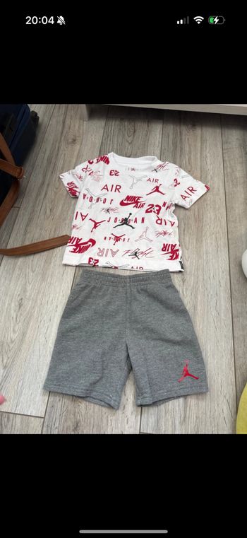 Ensemble short t-shirt Jordan garçon