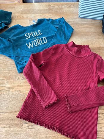 Lot tshirts manches longues hiver