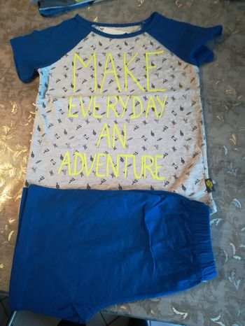 Pyjashort 5/6 ans garçon
