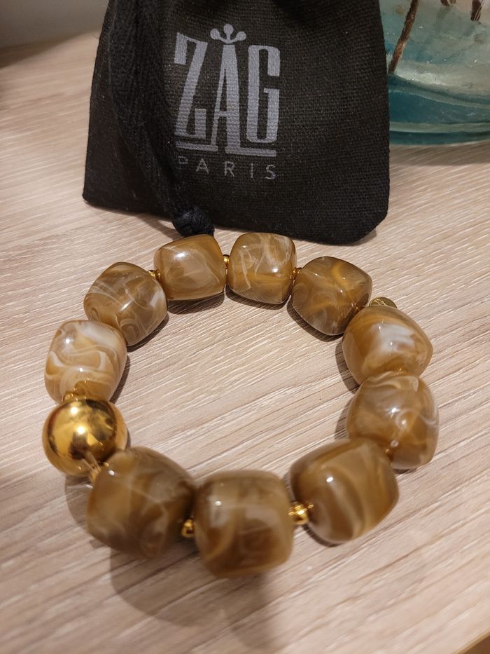 Bracelet résine zag - photo numéro 2