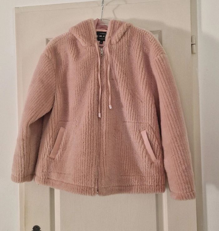 Veste fausse fourrure rose C.M.P.55 - photo numéro 19