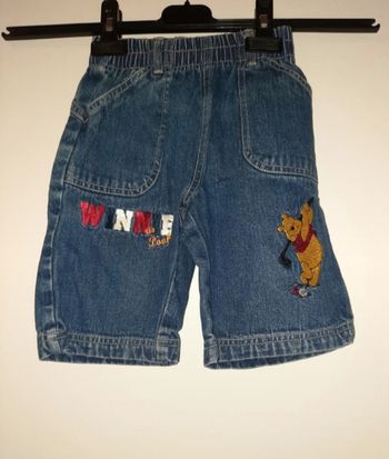Short Jean Disney taille 3 ans