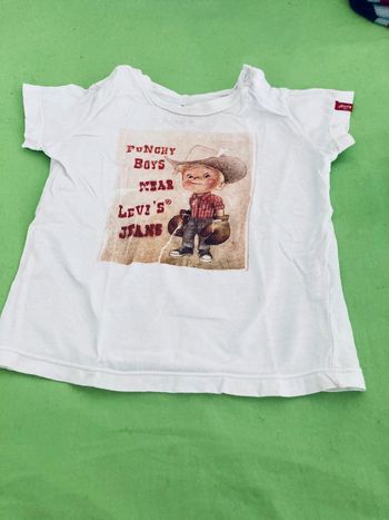 Tee shirt Levi’s 9 mois punchy boys / boxe