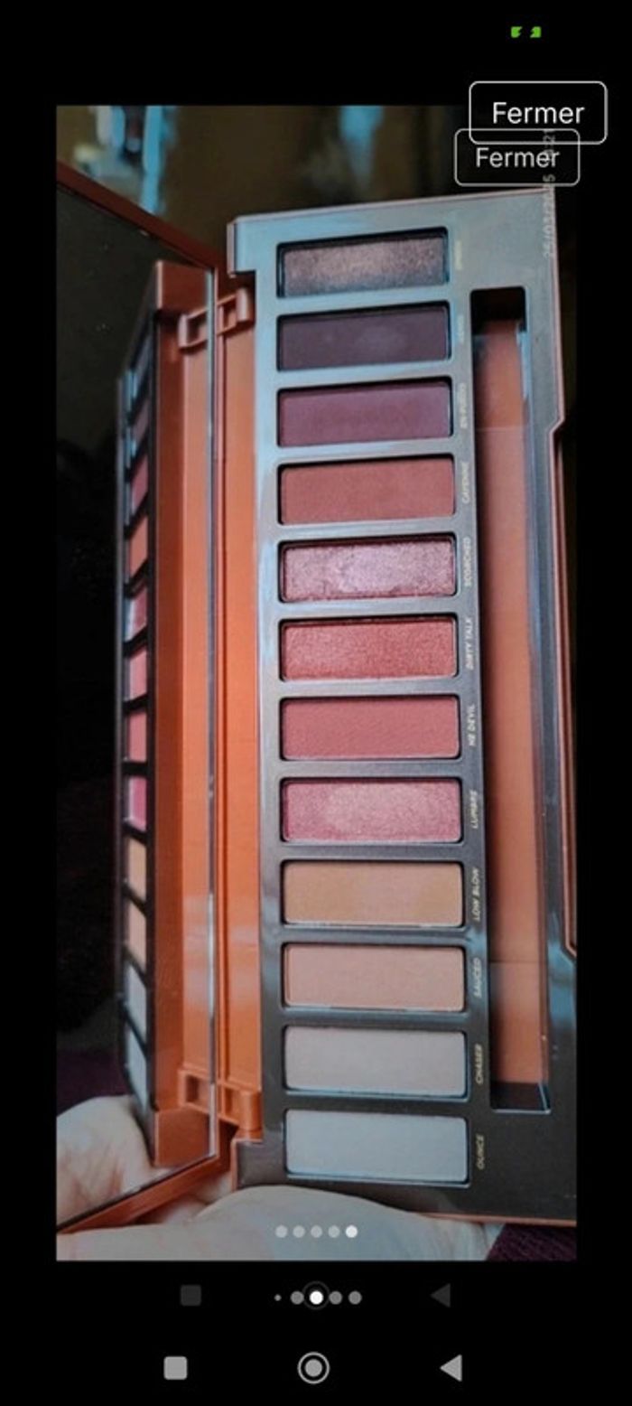 Urban Decay Naked Heat Eyeshadow Palette - photo numéro 4