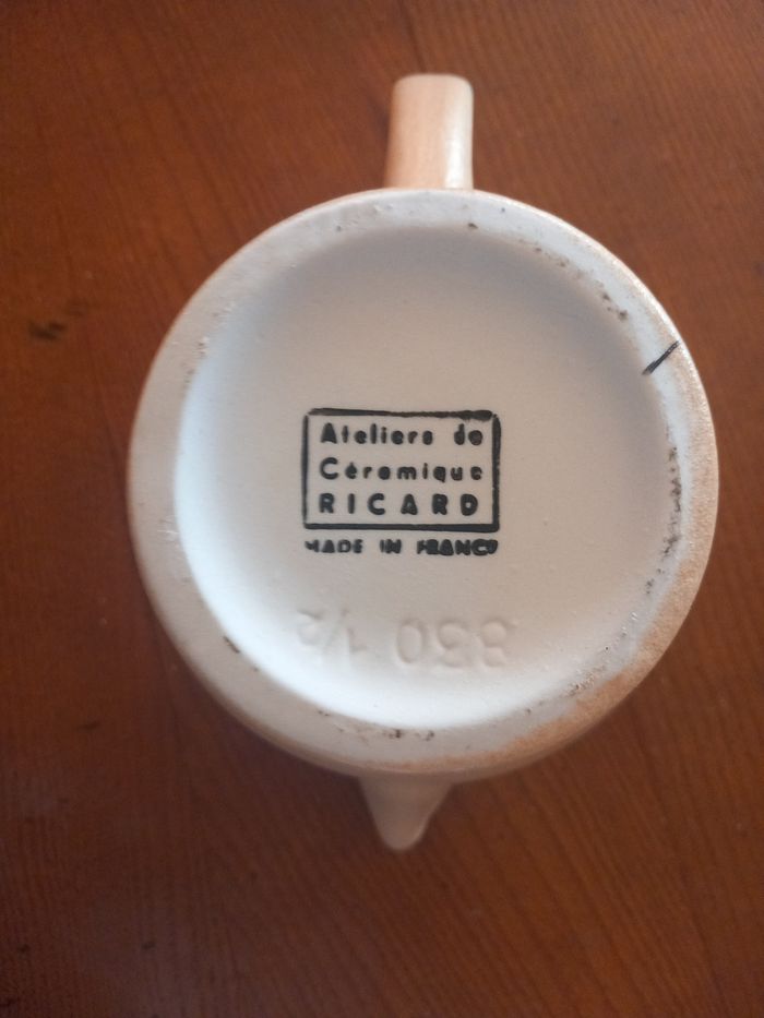 Carafe 1/2 litre ricard - photo numéro 5