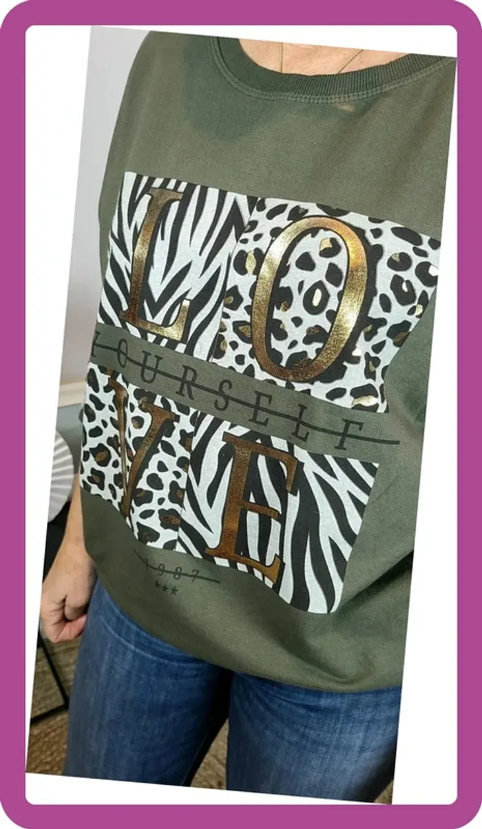 Pull léger Sweat en coton, NEUF avec étiquette - photo numéro 2