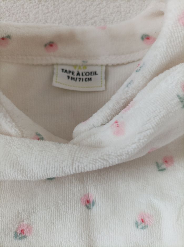 Pyjama velour 9 mois - photo numéro 2