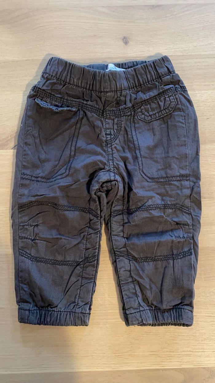 Pantalon noir kitchoun 12 mois