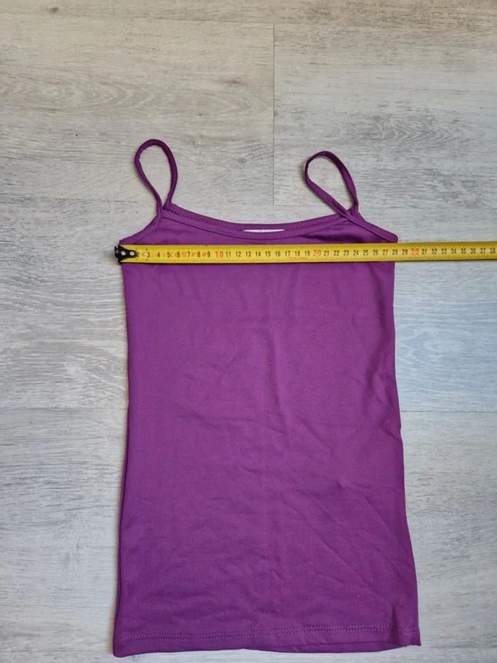 Débardeur violet neuf pimkie XS - photo numéro 3