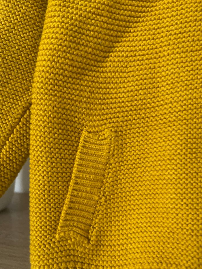 Gilet chaud bébé garçon jaune moutarde Sergent Major 12 mois - photo numéro 7